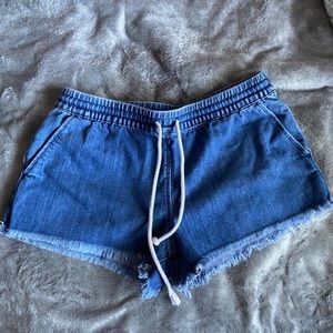 Aerie/American Eagle Dark Wash Denim Shorts
